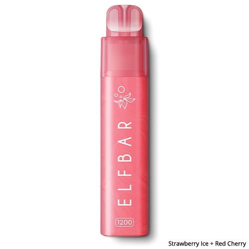 Elf Bar 1200 Strawberry Ice + Red Cherry
