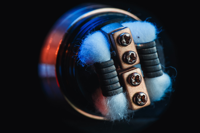 Close up of an RBA coil