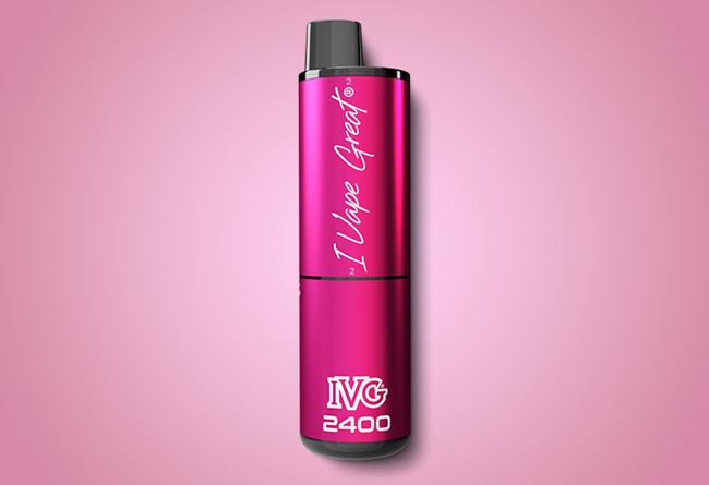 IVG 2400 Pink Edition Disposable Vape.