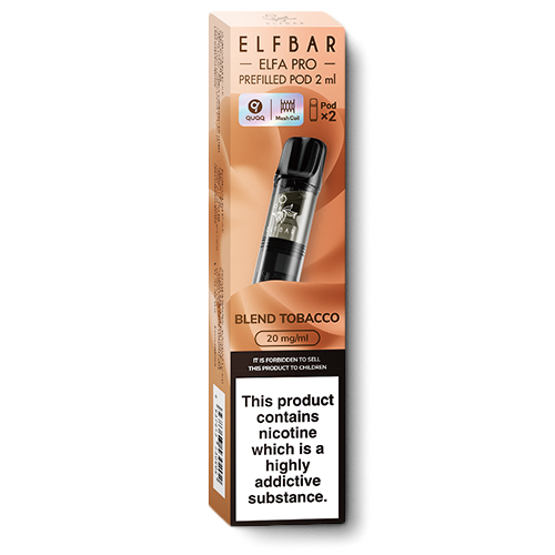 Elf Bar Blend Tobacco Elfa Pro Pods