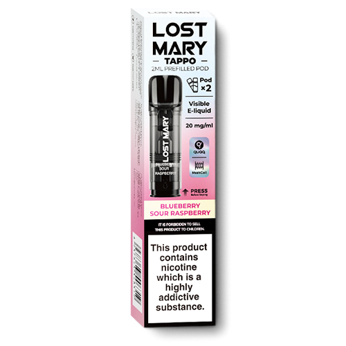 Lost Mary Blueberry Sour Raspberry Tappo Pods