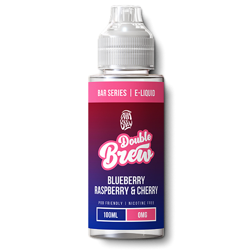 Double Brew Bar Series Blueberry Raspberry Cherry 100ml