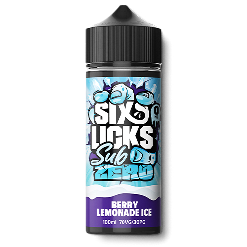 Six Licks - Sub Zero Berry Lemonade Ice 100ml