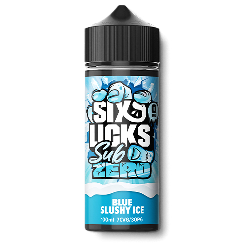 Six Licks - Sub Zero Blue Slushy Ice 100ml