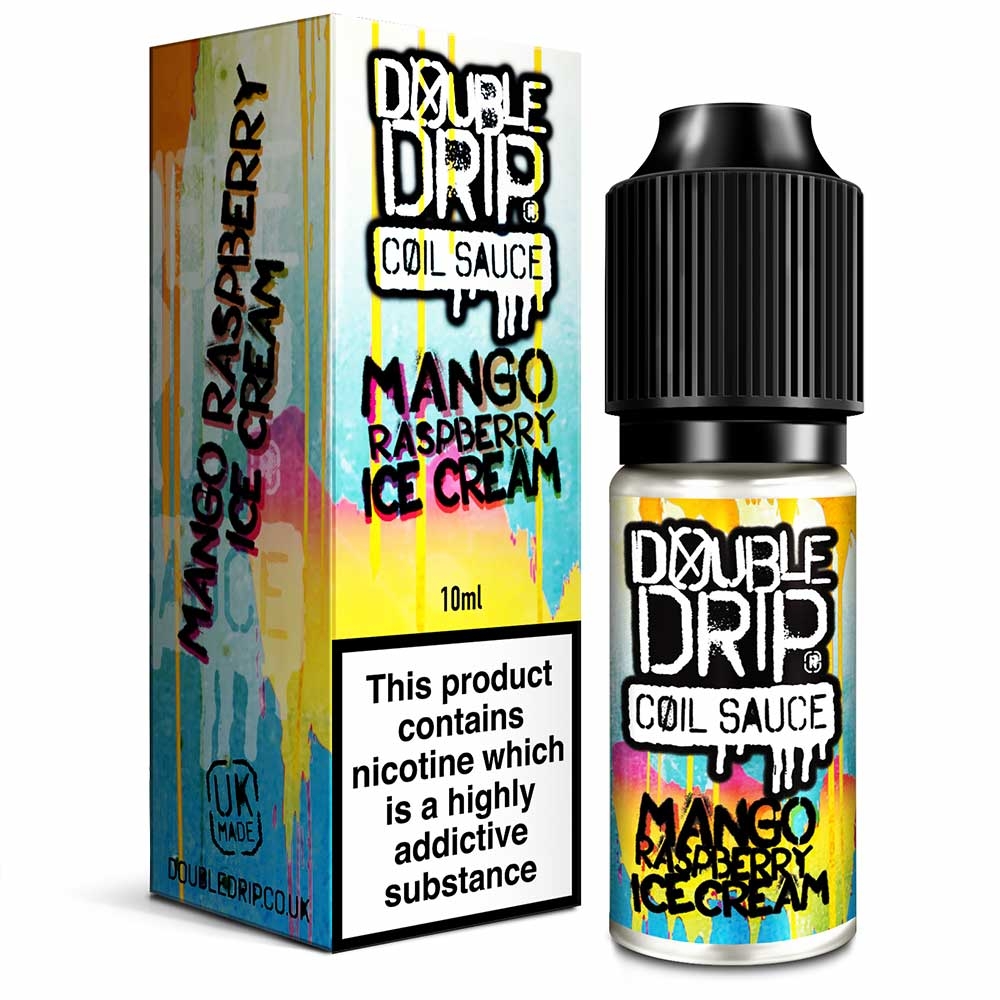Mango & Raspberry Ice-Cream | Double Drip E-Liquid