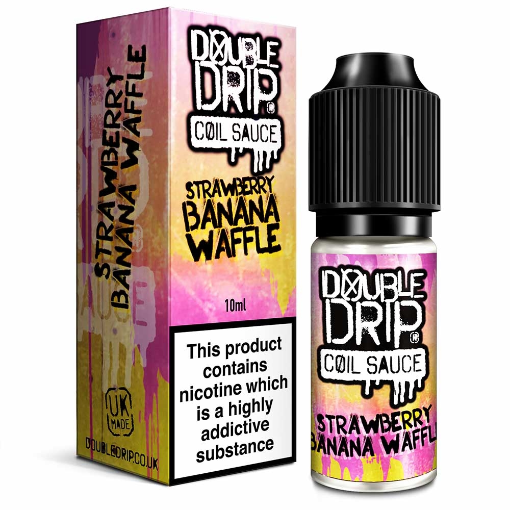 Strawberry & Banana Waffle | Double Drip E-Liquid