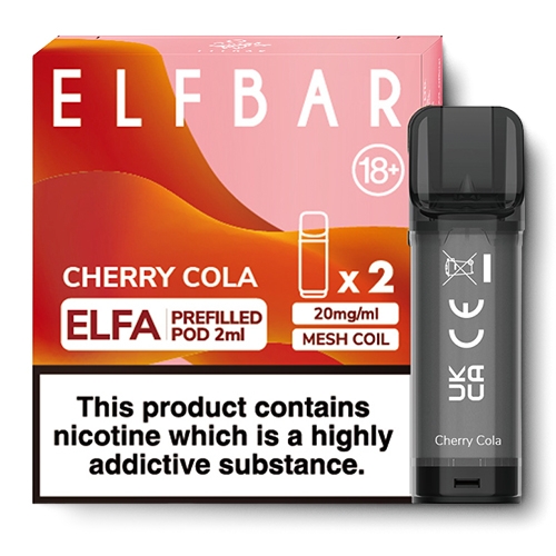 Elf Bar Cherry Cola Elfa Pods