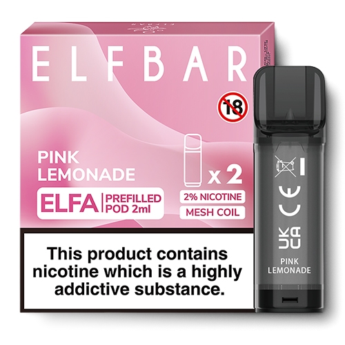 Elf Bar Pink Lemonade Elfa Pods
