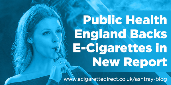 Public Health England Backs E-Cigarettes in New Report