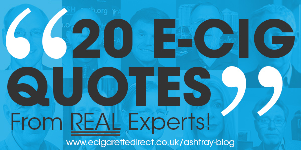 What 20 REAL Experts Say About E-Cigs
