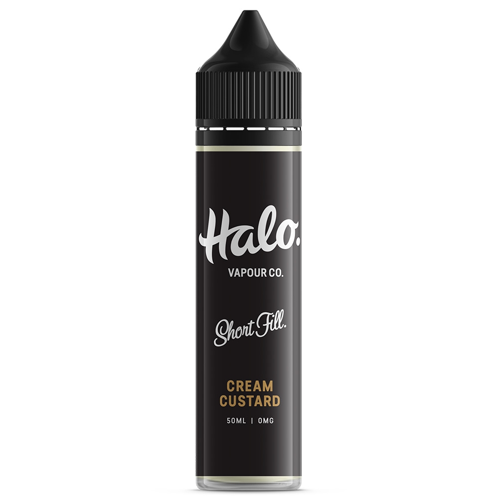 Cream Custard | Halo Vapour Co. Short Fill