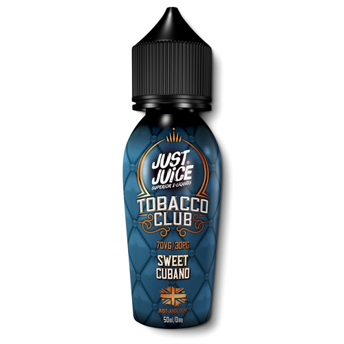Just Juice Tobacco Club Sweet Cubano Tobacco
