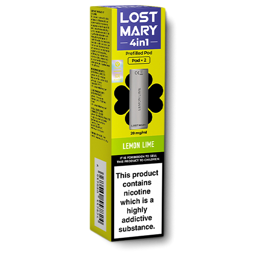 Lost Mary Lemon Lime 4in1 Pod Box