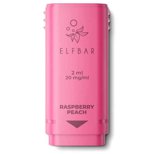 Raspberry Peach Elf Bar 1200 Pods