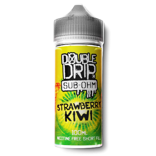 Double Drip Sub-Ohm Shortfills Strawberry Kiwi