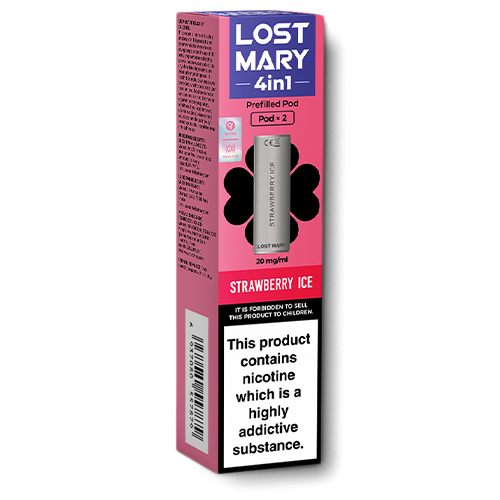 Lost Mary Strawberry Ice 4in1 Pod Box