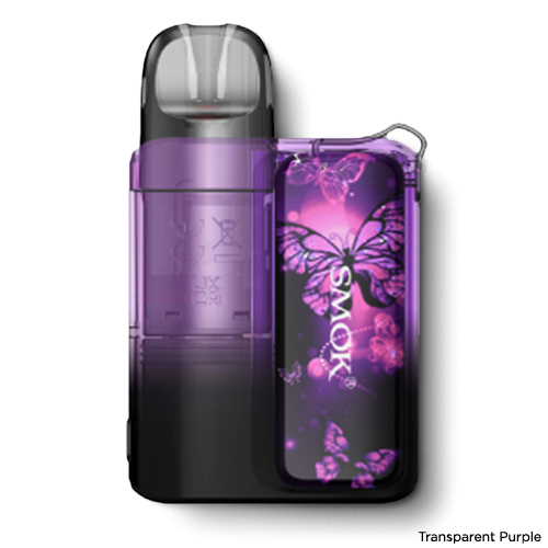 Smok Solus G Box Transparent Purple Back