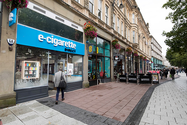Cardiff E-Cigarette Direct Store Front