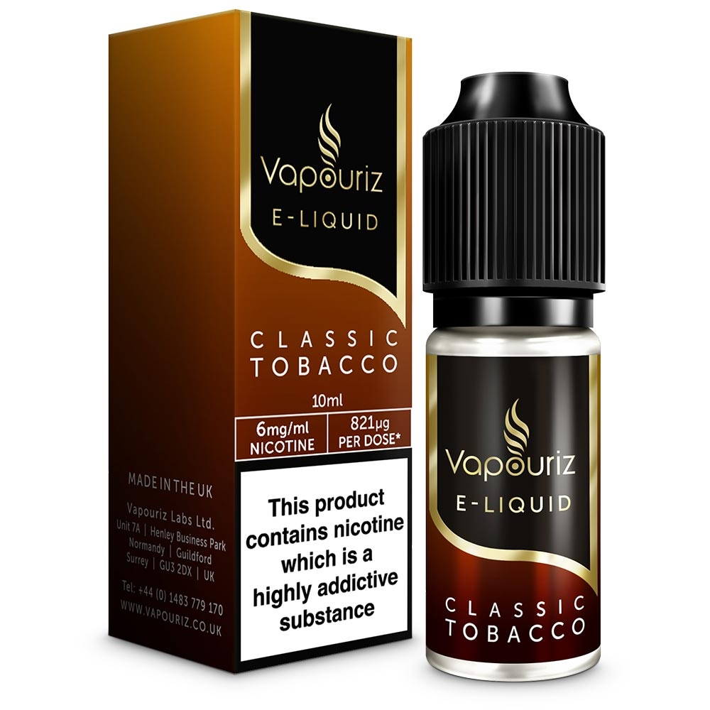 Classic Tobacco | Vapouriz 10ml