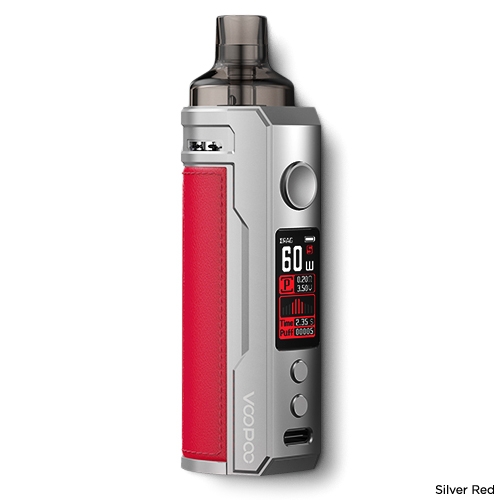 Voopoo Drag S Silver Red