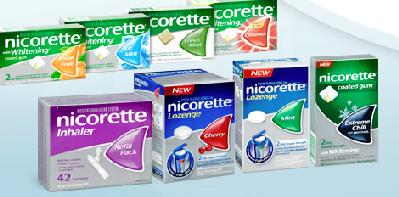 Nicorette products. 